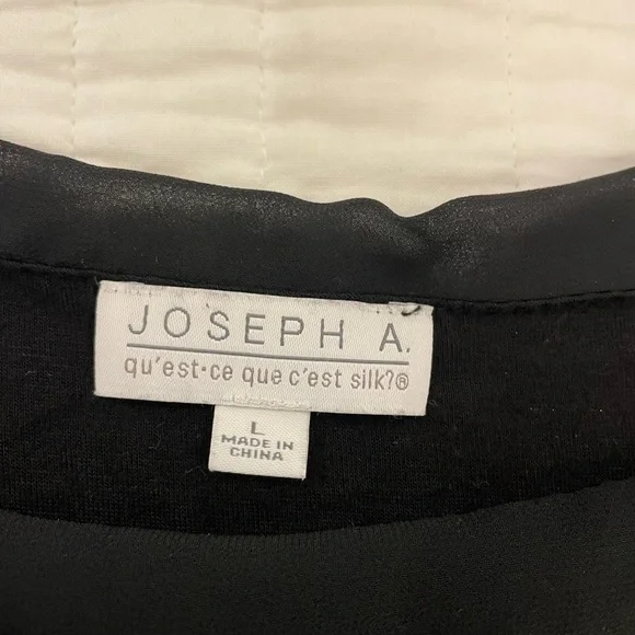 Joseph A Elegant Black Women's Top Size Large. - Picture 8 of 10